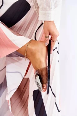 Boto Klapki Damskie Klasyczne*Damskie Gumowe Klapki Z Kokardą Czarno-Szare Meriden Czarny