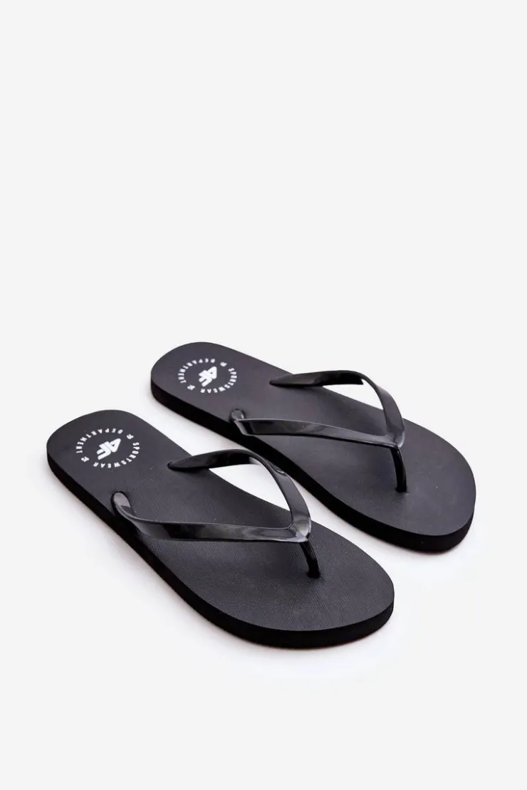 Damskie 4F Damskie Japonki Klapki SS23FFLIF064-21S Czarne