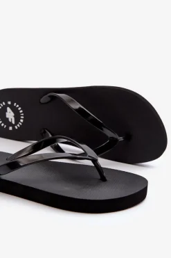 4F Klapki Damskie Japonki|Klapki Damskie Klasyczne*Damskie Japonki Klapki MM00FFLIF018-21S Czarne Czarny