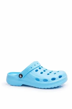 Damskie Boto Damskie Klapki Błękitne Piankowe EVA
