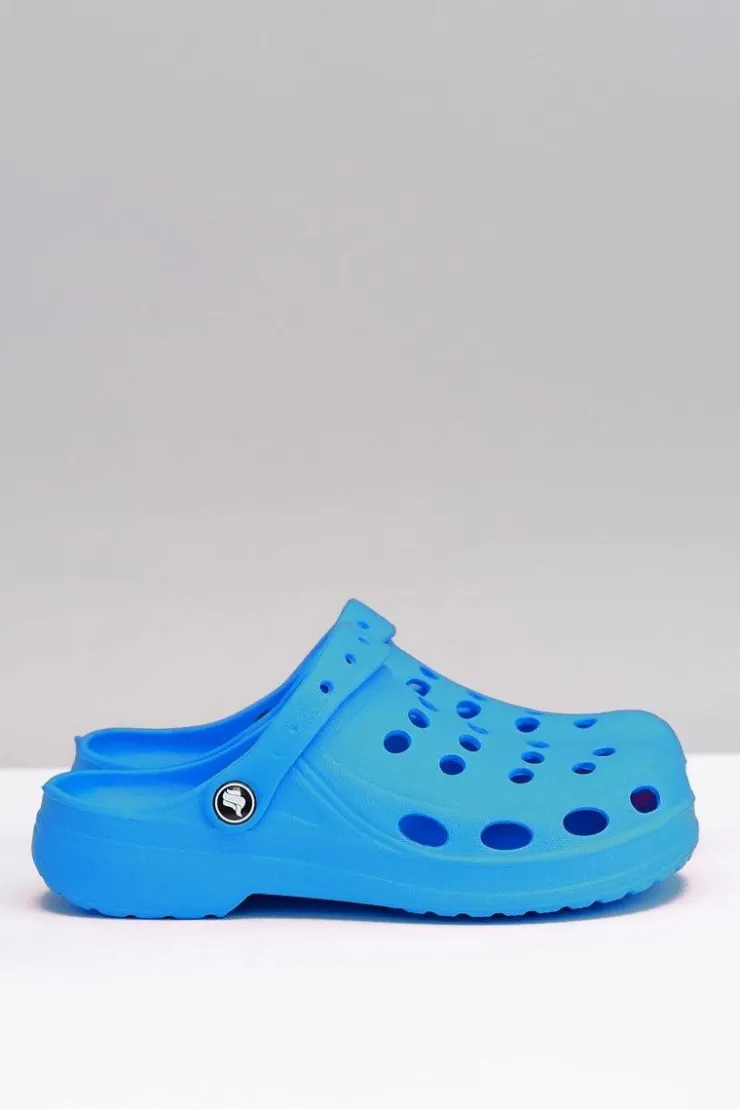 Damskie Boto Damskie Klapki EVA Błękitne Piankowe Kroksy