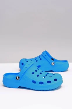 Damskie Boto Damskie Klapki EVA Błękitne Piankowe Kroksy