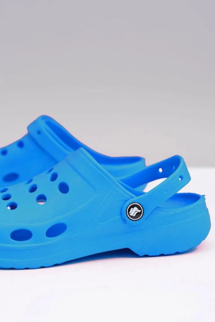 Damskie Boto Damskie Klapki EVA Błękitne Piankowe Kroksy