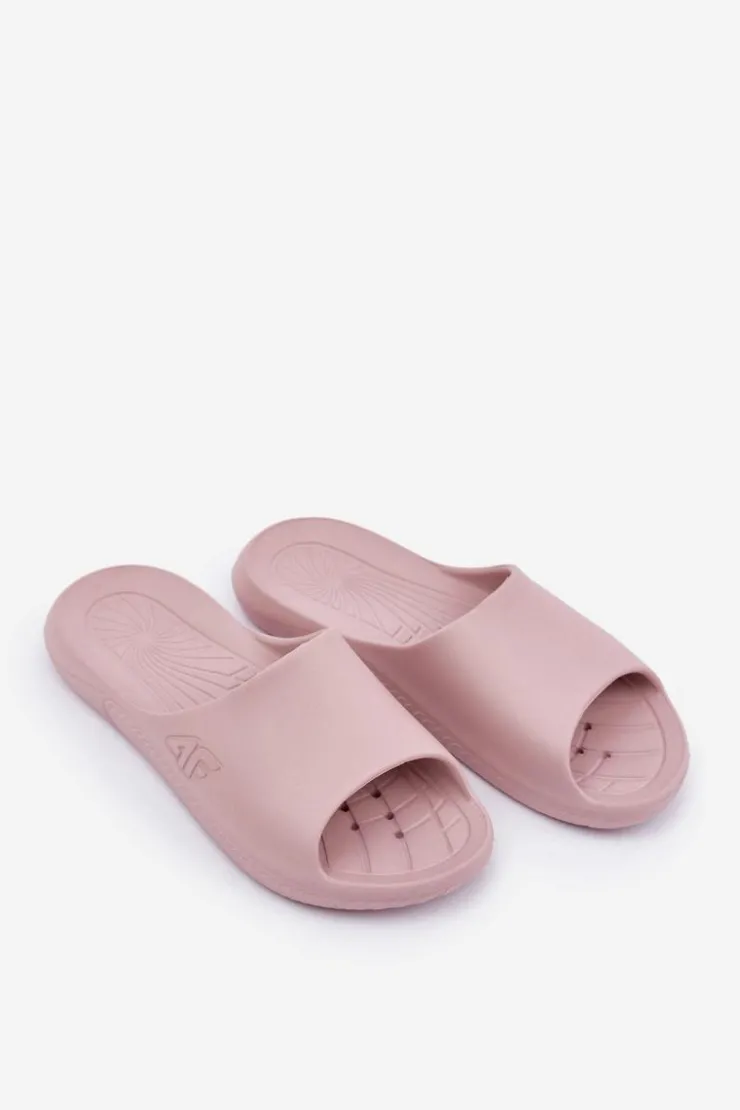 4F Klapki Sportowe|Klapki Damskie Klasyczne*Damskie Klapki MM00FFLIF093A-56S Jasnoróżowe Różowy