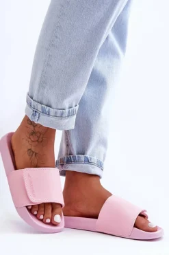 Damskie 4F Damskie Klapki SS23FFLIF070-56S Różowe