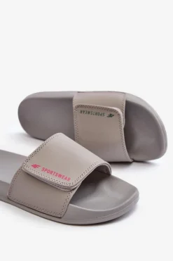 Damskie 4F Damskie Klapki MM00FFLIF031A-25S Szare
