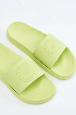 Damskie 4F Damskie Klapki MM00FFLIF045-45S Limonkowe
