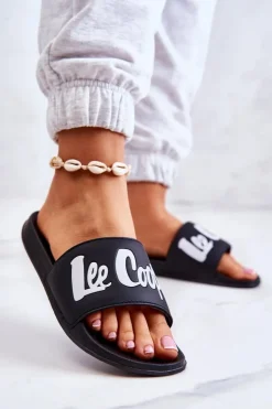 Sale Lee Cooper Damskie Klapki LCW-22-42-1004 Czarne