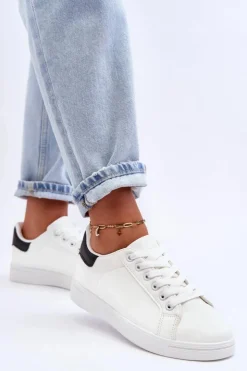 Damskie Boto Damskie Klasyczne Buty Sportowe Biało-Czarne Corrine