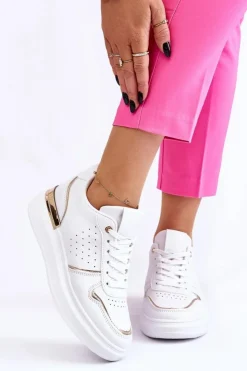 Clearance Boto Damskie Klasyczne Buty Sportowe Białe Elijah