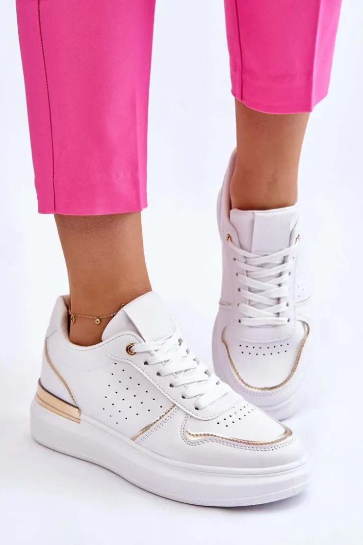 Clearance Boto Damskie Klasyczne Buty Sportowe Białe Elijah