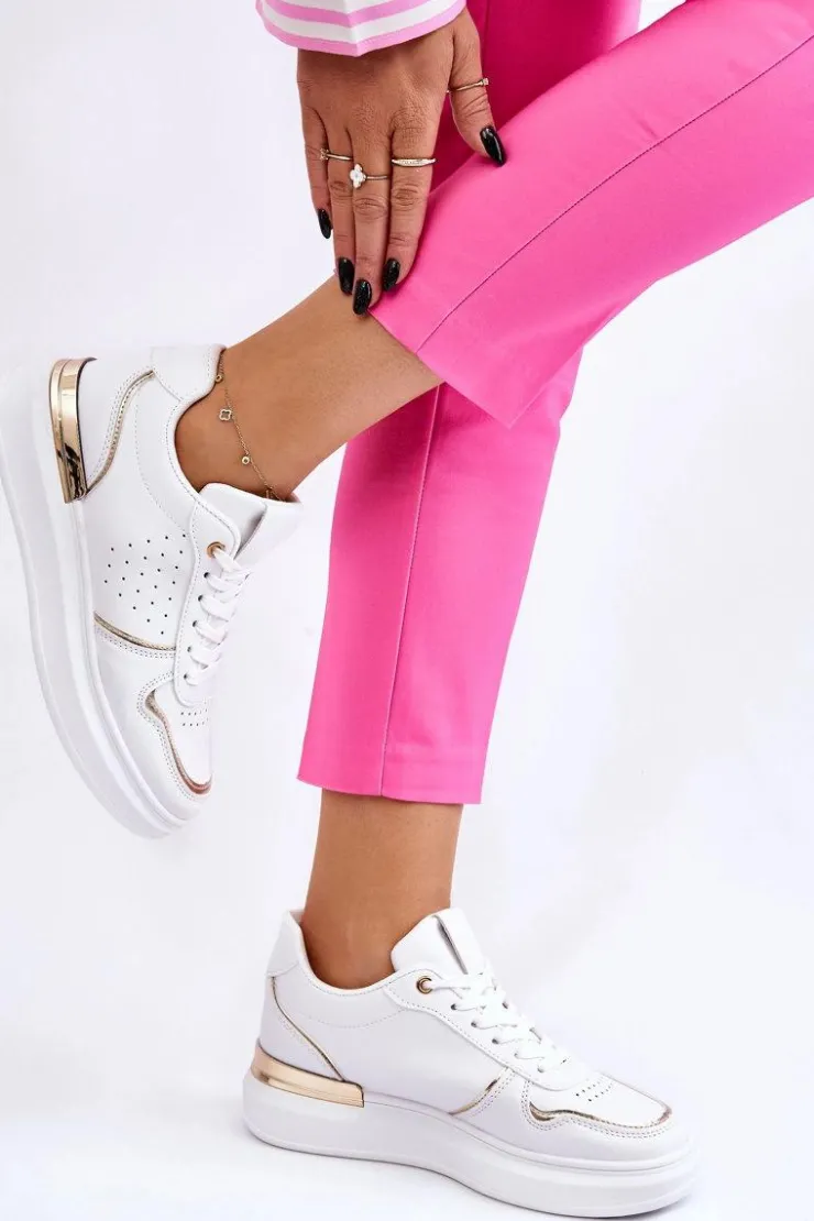 Clearance Boto Damskie Klasyczne Buty Sportowe Białe Elijah