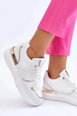 Clearance Boto Damskie Klasyczne Buty Sportowe Białe Elijah