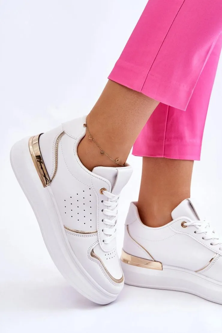 Clearance Boto Damskie Klasyczne Buty Sportowe Białe Elijah