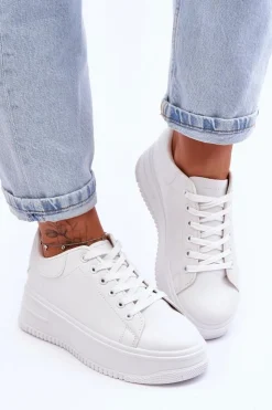 New Boto Damskie Klasyczne Buty Sportowe Białe Night Trip