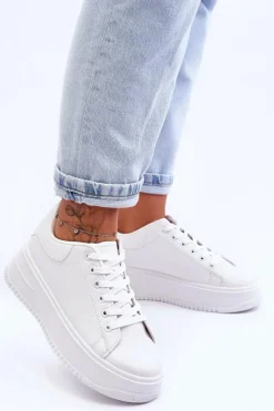 New Boto Damskie Klasyczne Buty Sportowe Białe Night Trip