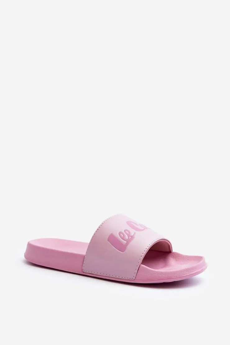 Damskie Lee Cooper Damskie Klasyczne Klapki LCW-24-42-2488L Różowe