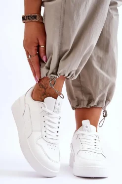 Hot Evento Damskie Klasyczne Sportowe Buty Białe Juliano