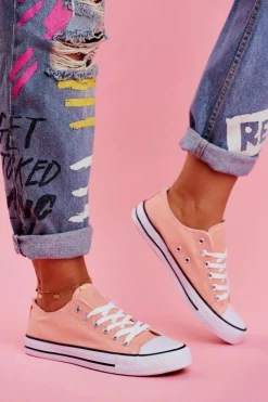 Damskie Boto Damskie Klasyczne Trampki Łososiowe Omerta