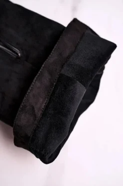 Buty Sergio Leone Kozaki Na Obcasie|Kozaki Zamszowe*Damskie kozaki zamszowe Sergio Leone czarne KZ273