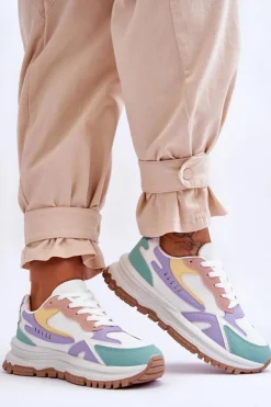 Damskie Boto Damskie Modne Buty Sportowe Na Platformie Multikolor Georgette