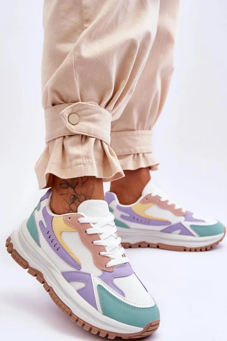 Damskie Boto Damskie Modne Buty Sportowe Na Platformie Multikolor Georgette