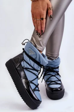 Damskie Boto Damskie Modne Śniegowce Sznurowane e Carrios