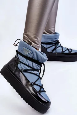 Damskie Boto Damskie Modne Śniegowce Sznurowane e Carrios