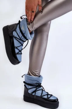 Damskie Boto Damskie Modne Śniegowce Sznurowane e Carrios