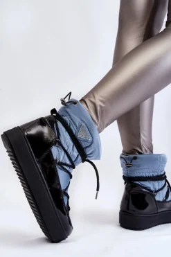 Damskie Boto Damskie Modne Śniegowce Sznurowane e Carrios