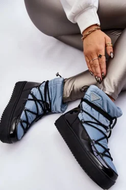 Damskie Boto Damskie Modne Śniegowce Sznurowane e Carrios