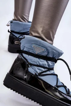 Damskie Boto Damskie Modne Śniegowce Sznurowane e Carrios