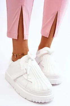 Damskie Boto Damskie Modne Sportowe Buty Białe Genesis