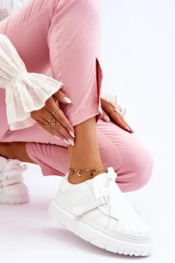 Damskie Boto Damskie Modne Sportowe Buty Białe Genesis