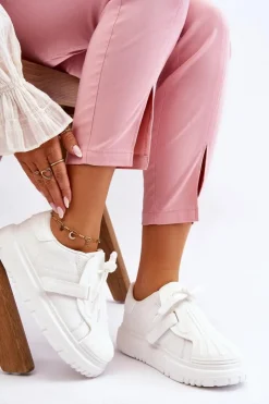 Damskie Boto Damskie Modne Sportowe Buty Białe Genesis