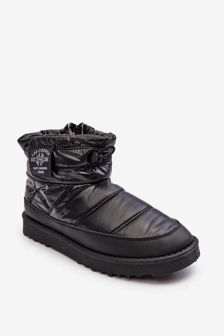 Lee Cooper Śniegowce Damskie*Damskie Śniegowce Ocieplane LCJ-23-44-1967L Czarne