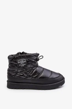 Lee Cooper Śniegowce Damskie*Damskie Śniegowce Ocieplane LCJ-23-44-1967L Czarne