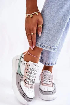 Buty damskie Vinceza Sneakersy Damskie*Damskie Niskie Buty Sportowe Multikolor Solveig