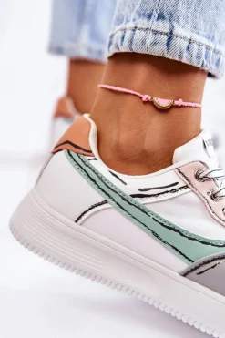 Buty damskie Vinceza Sneakersy Damskie*Damskie Niskie Buty Sportowe Multikolor Solveig