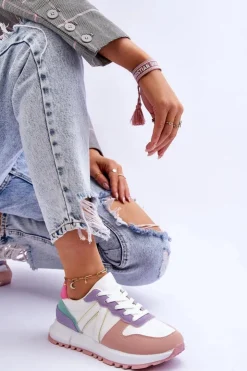 Boto Damskie Niskie Buty Sportowe Multikolor Elliot