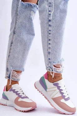 Boto Damskie Niskie Buty Sportowe Multikolor Elliot