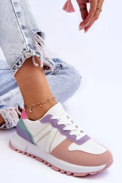 Boto Damskie Niskie Buty Sportowe Multikolor Elliot