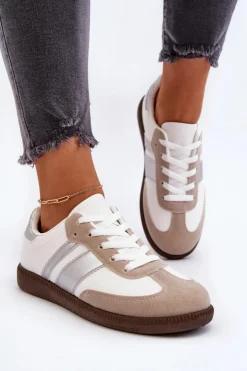 Boto Damskie Niskie Buty Sportowe Sneakersy Białe Cafala