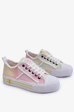 Online Big Star Shoes Damskie Niskie Trampki Big Star LL274174 Multikolor