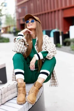 Discount Boto Damskie Ocieplane Trapery Na Suwak Camel Lenox