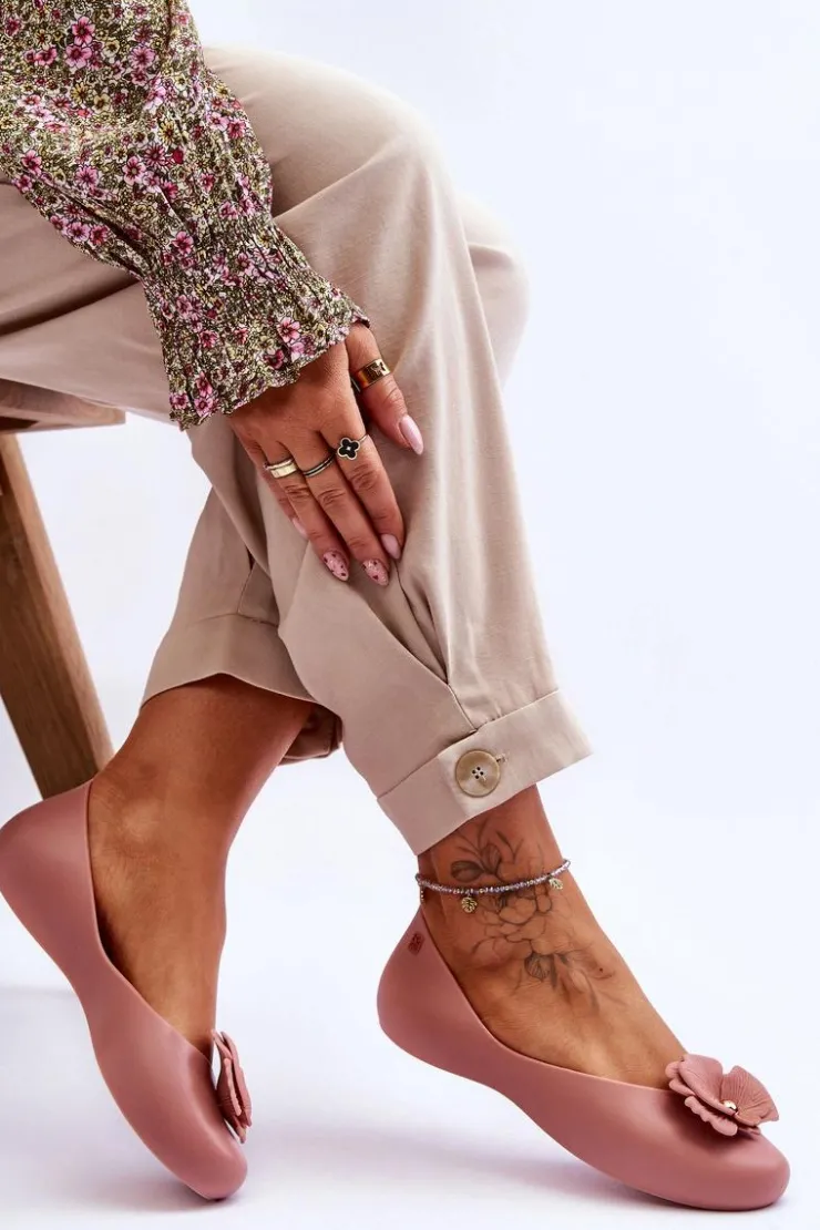 ZAXY Baleriny Klasyczne*Damskie Pachnące Baleriny LL285002 Nude