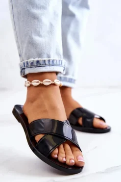 Best ZAXY Damskie Pachnące Klapki JJ285077 Czarne