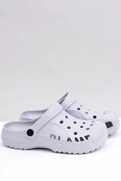 Boto Klapki Damskie Klasyczne*Damskie Piankowe Klapki Kroksy EVA Szare