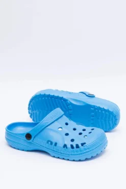 Boto Klapki Damskie Klasyczne*Damskie Piankowe Klapki Kroksy EVA Niebieskie