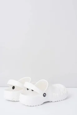 Damskie Boto Damskie Piankowe Klapki Kroksy EVA Białe